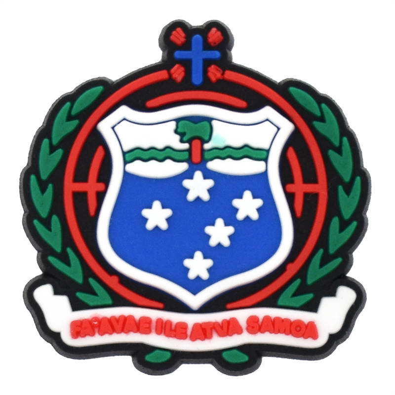Samoa Logo With Rifles 0838 - Samoan Coat of Arms – Charmz